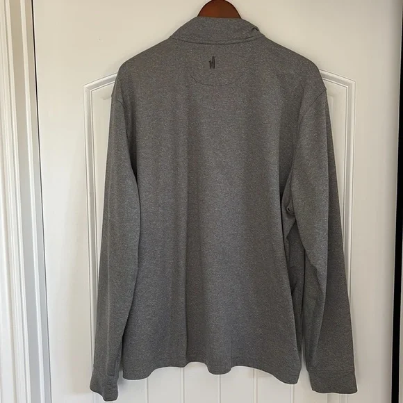 Johnnie-O Top Shelf Farber Gray‎ Performance 1/4 Zip Golf Pullover Mens Size XL - Picture 11 of 11